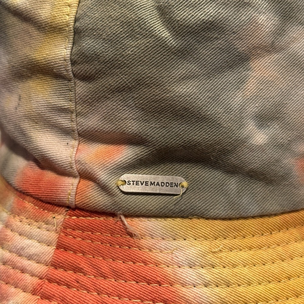 Steve Madden Bucket Hat Cap Tye Dye Streetwear Cotton Y2K Casual OSFM Adult - Picture 2 of 8
